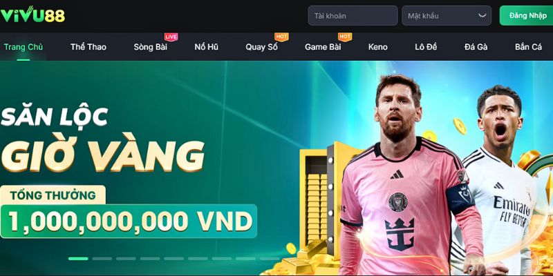 VIVU88 nhà cái trực tuyến hàng đầu năm 2025 